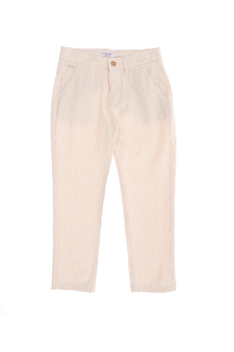 Erkek Çocuk Camel Kanvas Pantolon