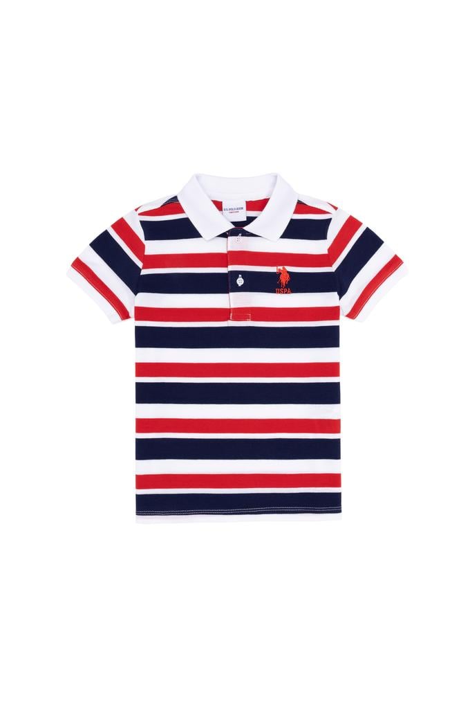 Erkek Çocuk Kırmızı Polo Yaka Tişört