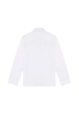 Erkek Çocuk Beyaz Uzun Kollu Basic Gömlek - 50266085009