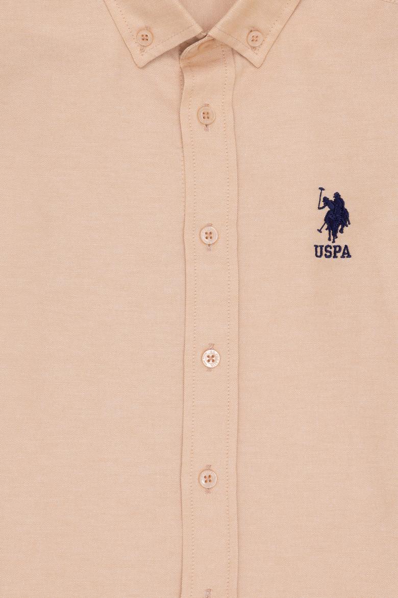 Erkek Çocuk Camel Uzun Kollu Basic Gömlek - 50266085033