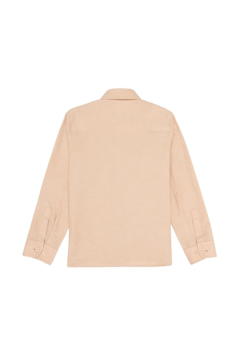 Erkek Çocuk Camel Uzun Kollu Basic Gömlek - 50266085033
