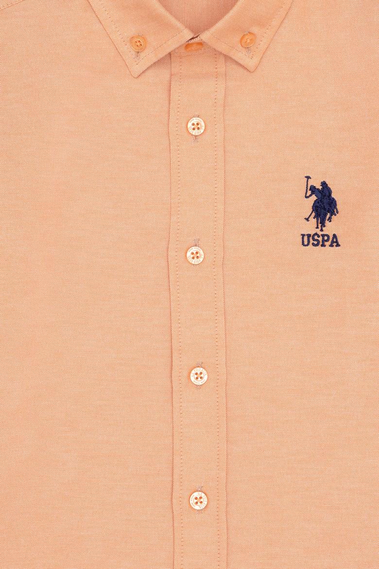 Erkek Çocuk Kiremit Uzun Kollu Basic Gömlek - 50266085052