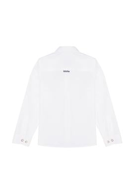 Erkek Çocuk Beyaz Uzun Kollu Basic Gömlek - 50263107008