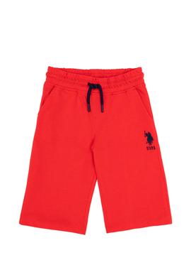 Çocuk Kırmızı Örme Şort - 50263255085