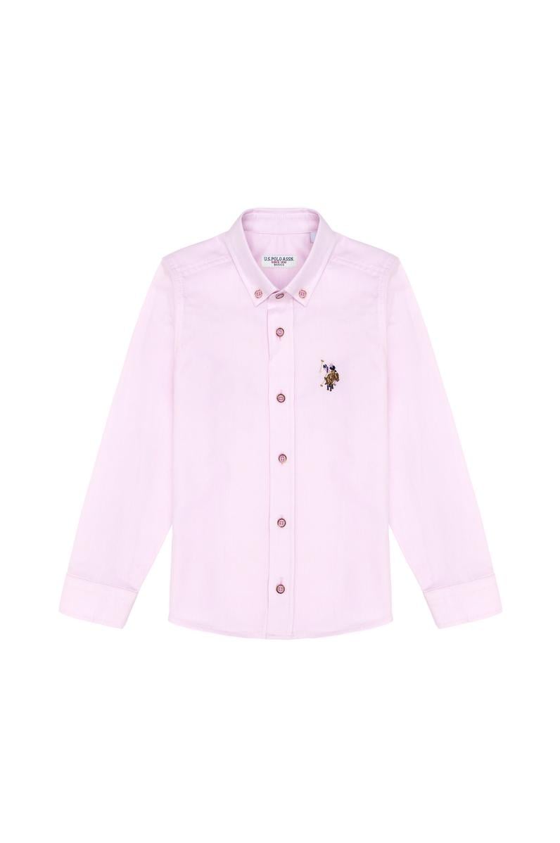 Erkek Çocuk Manolya Uzun Kollu Basic Gömlek