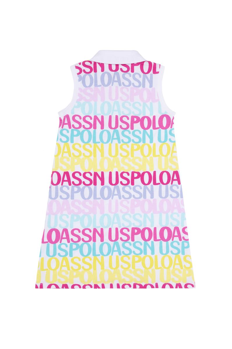 Kız Çocuk Beyaz Örme Elbise