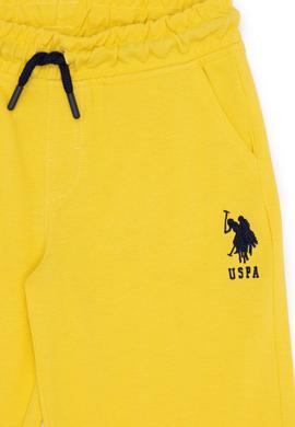 Çocuk Sarı Örme Şort - 50263255006