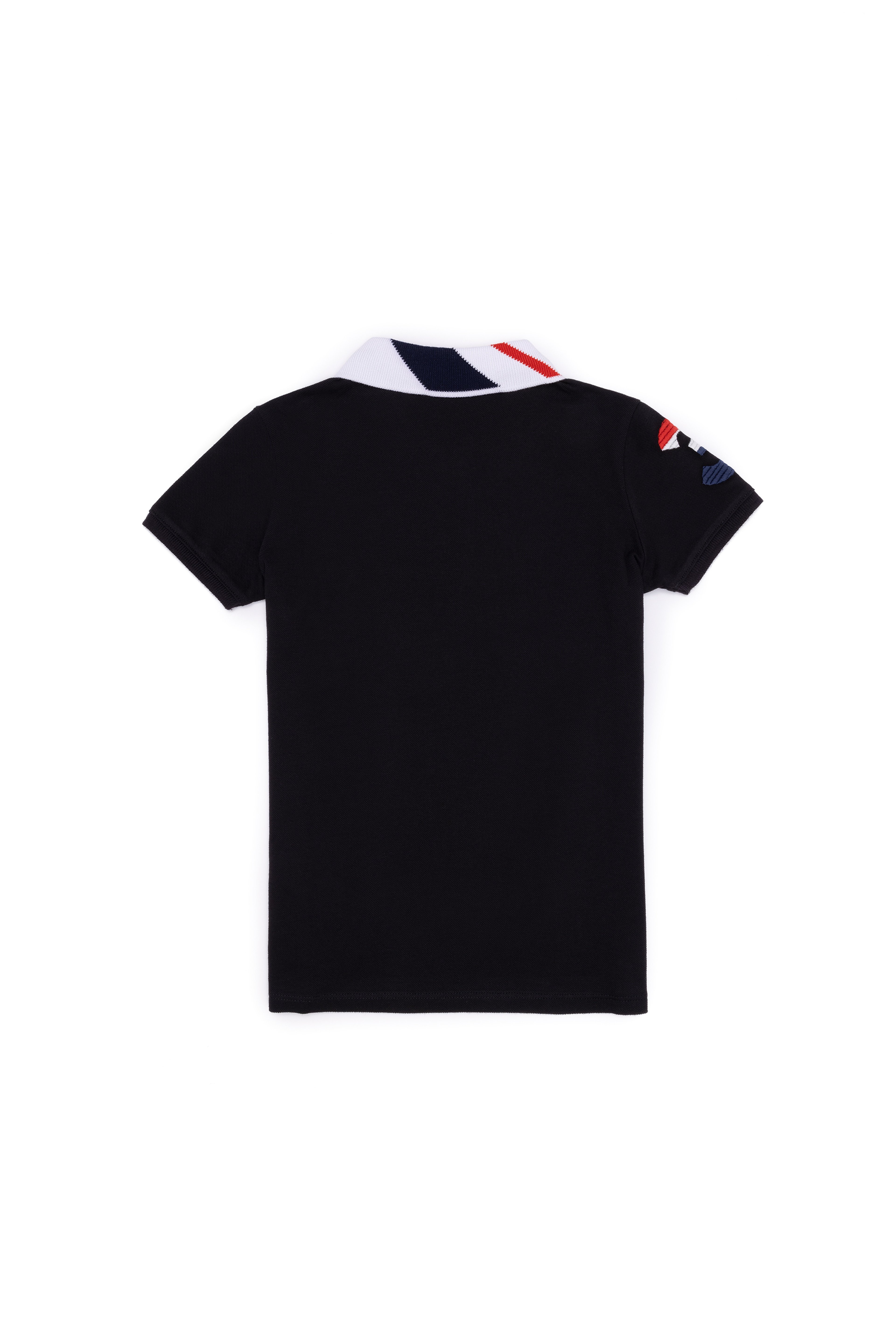 Erkek Çocuk Siyah Basic Polo Yaka Tişört