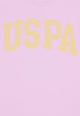 Kız Çocuk Manolya Bisiklet Yaka Basic Tişört - 50264332083