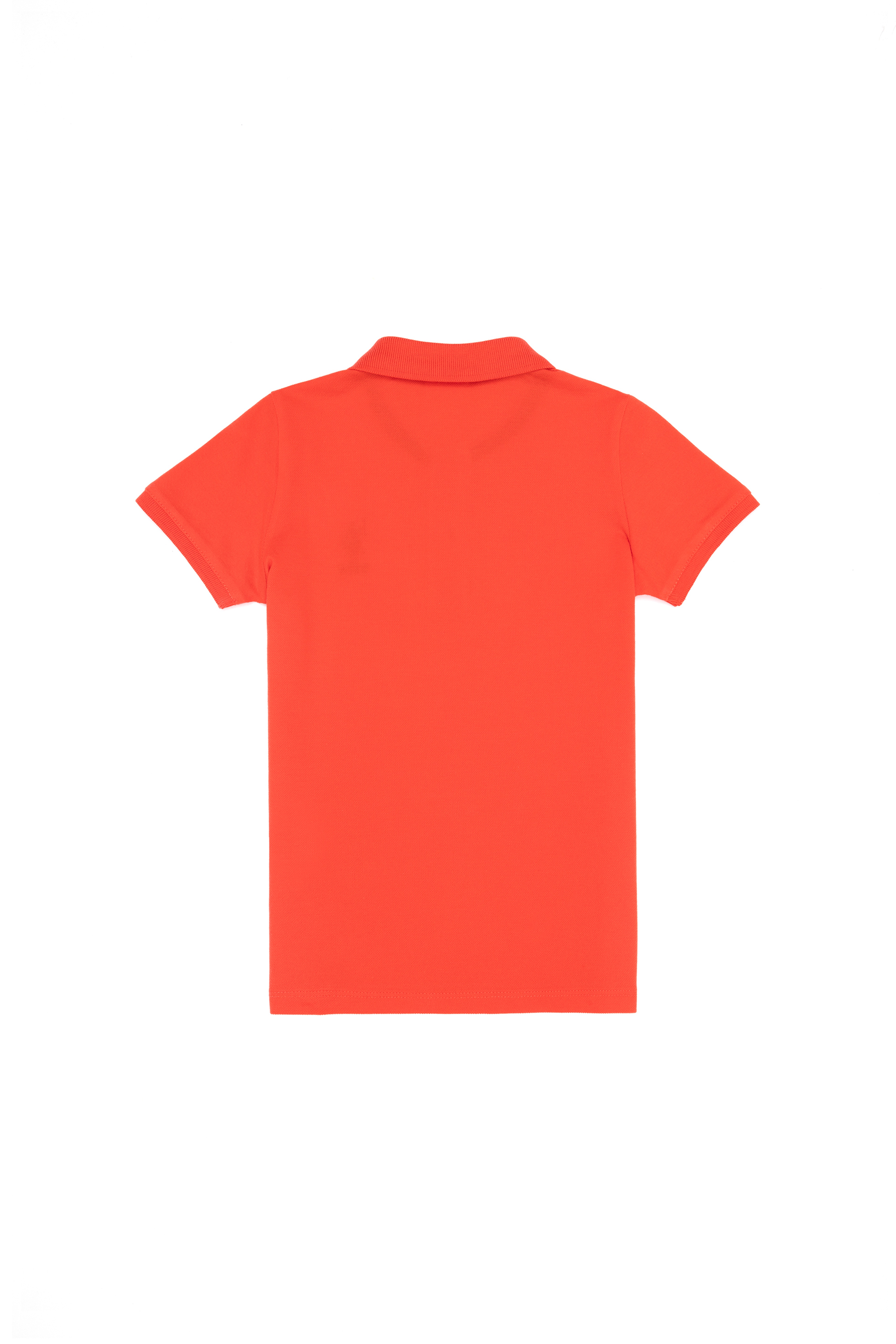 Erkek Çocuk Kırmızı Basic Polo Yaka Tişört