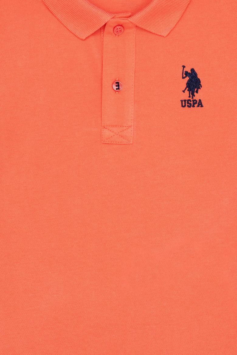 Erkek Çocuk Somon Basic Polo Yaka Tişört - 50262958240