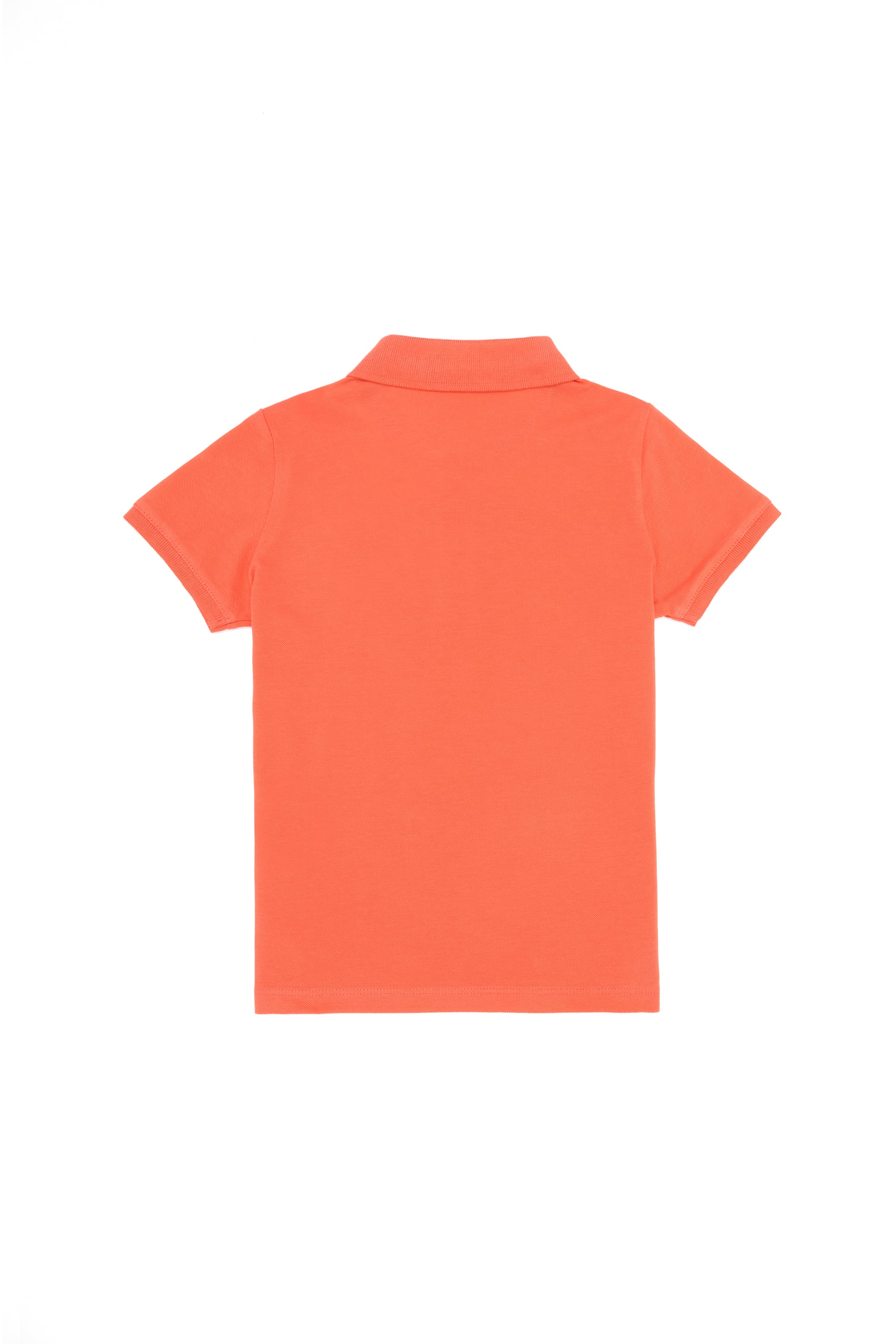 Erkek Çocuk Somon Basic Polo Yaka Tişört - Image 2