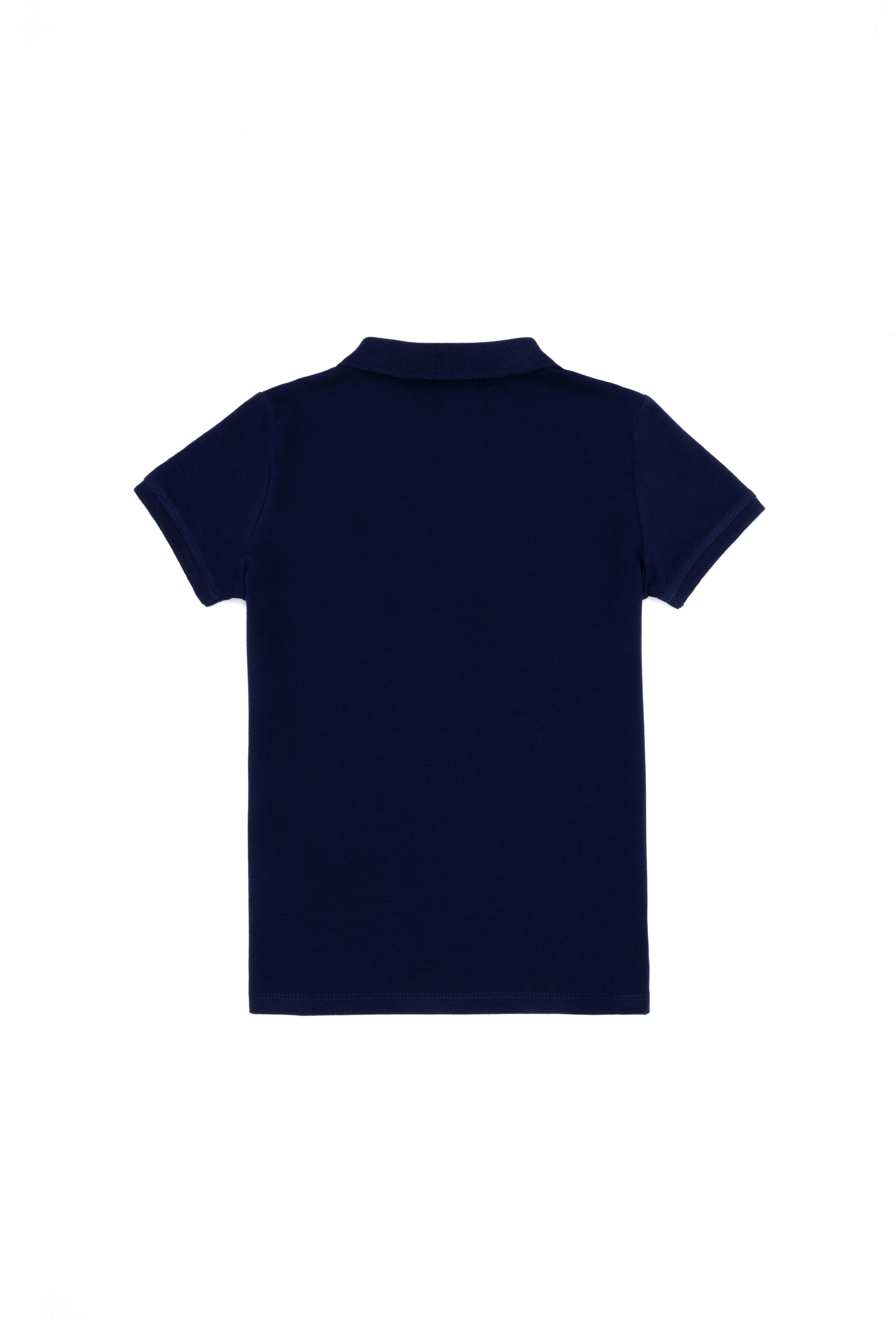Erkek Çocuk Lacivert Basic Polo Yaka Tişört - Image 2