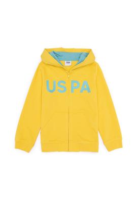 Erkek Çocuk Sarı Basic Sweatshirt - 50266093040