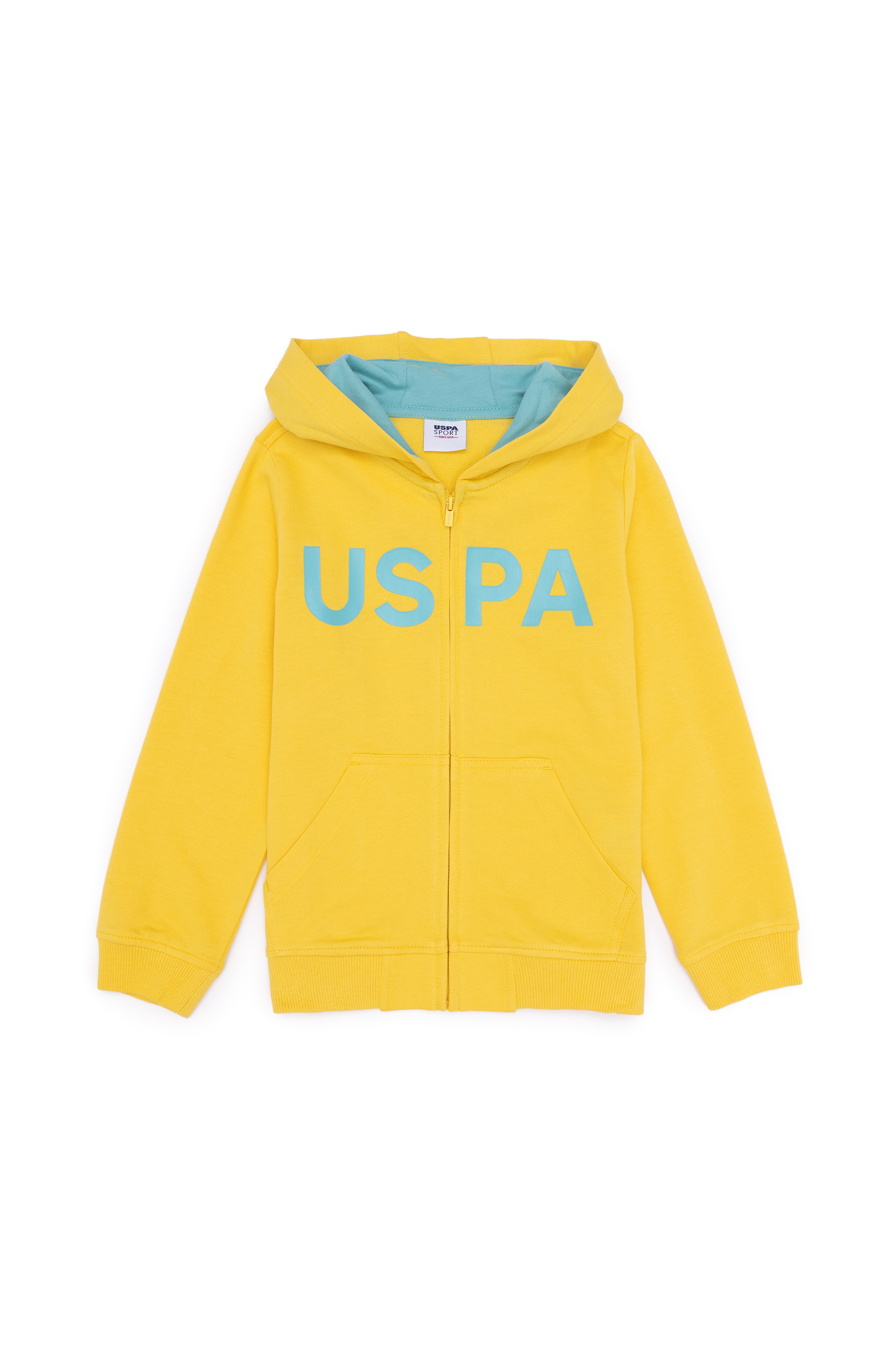 Erkek Çocuk Sarı Basic Sweatshirt