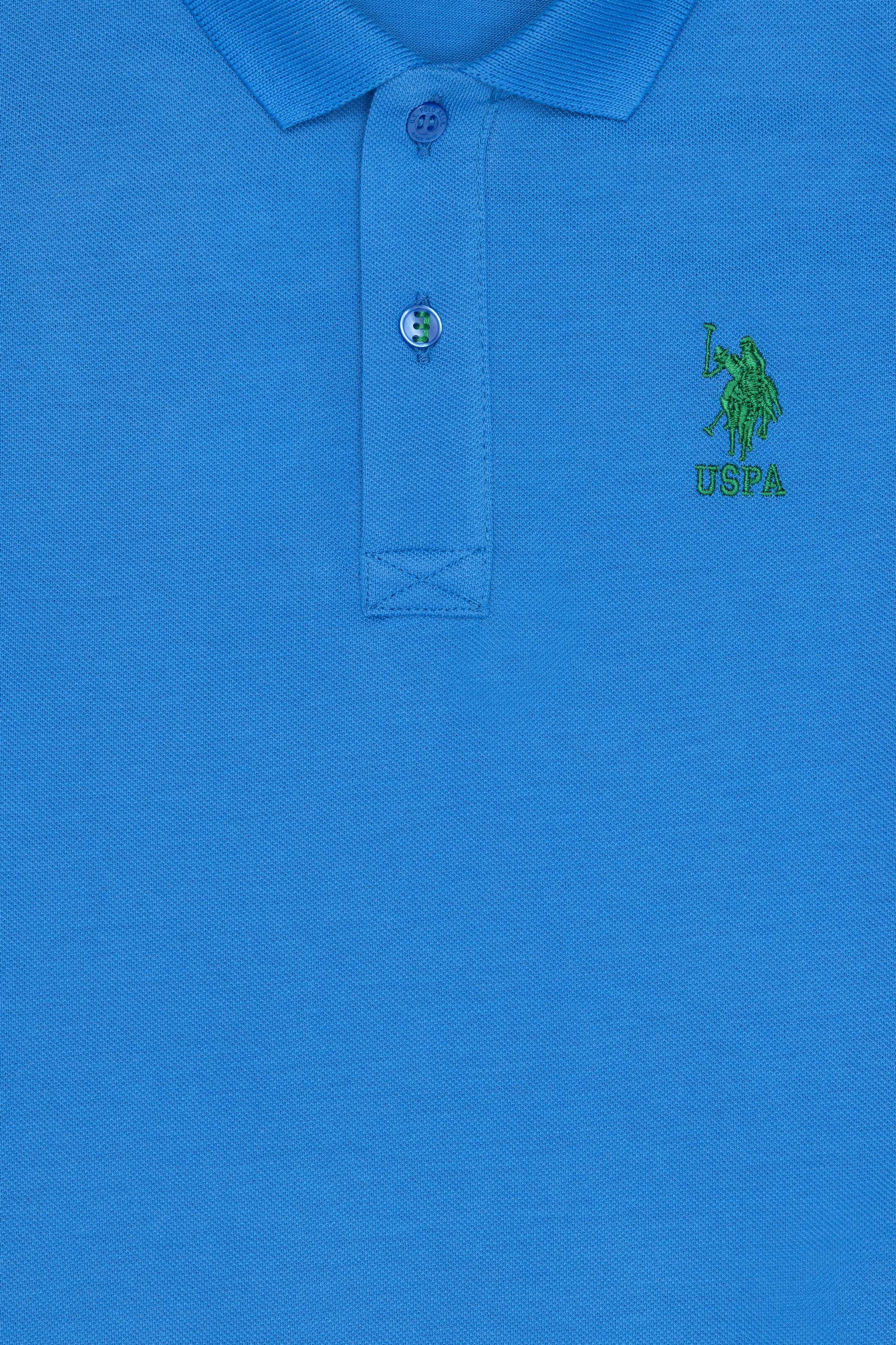 Erkek Çocuk Saks Basic Polo Yaka Tişört