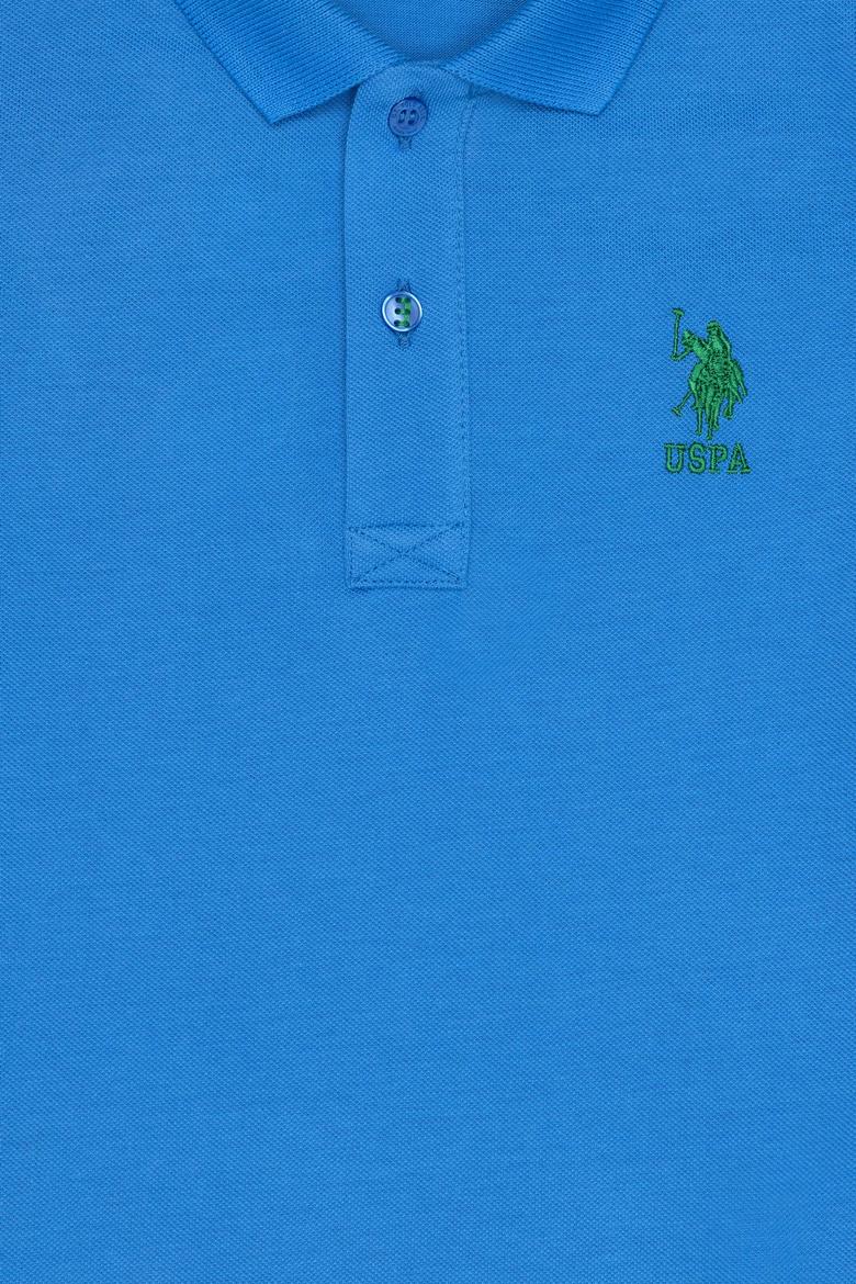 Erkek Çocuk Saks Basic Polo Yaka Tişört - 50262958115