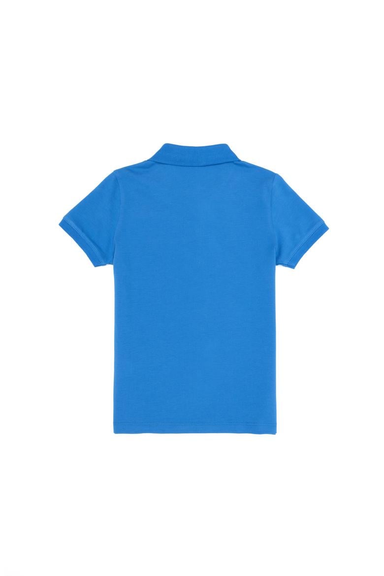 Erkek Çocuk Saks Basic Polo Yaka Tişört - 50262958115