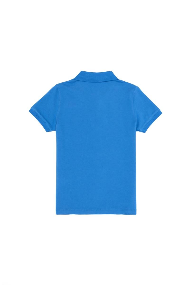 Erkek Çocuk Saks Basic Polo Yaka Tişört