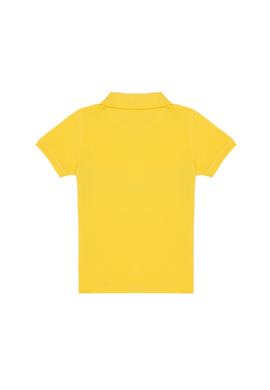 Erkek Çocuk Koyu Sarı Polo Yaka Tişört - 50266076005