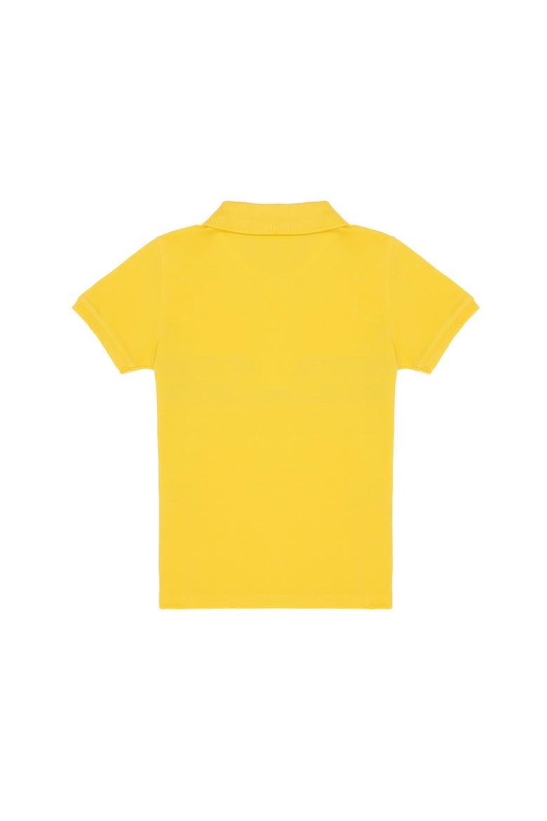 Erkek Çocuk Koyu Sarı Polo Yaka Tişört - 50266076005