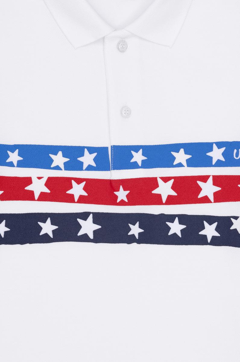 Erkek Çocuk Beyaz Polo Yaka Tişört