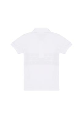 Erkek Çocuk Beyaz Polo Yaka Tişört - 50266076015