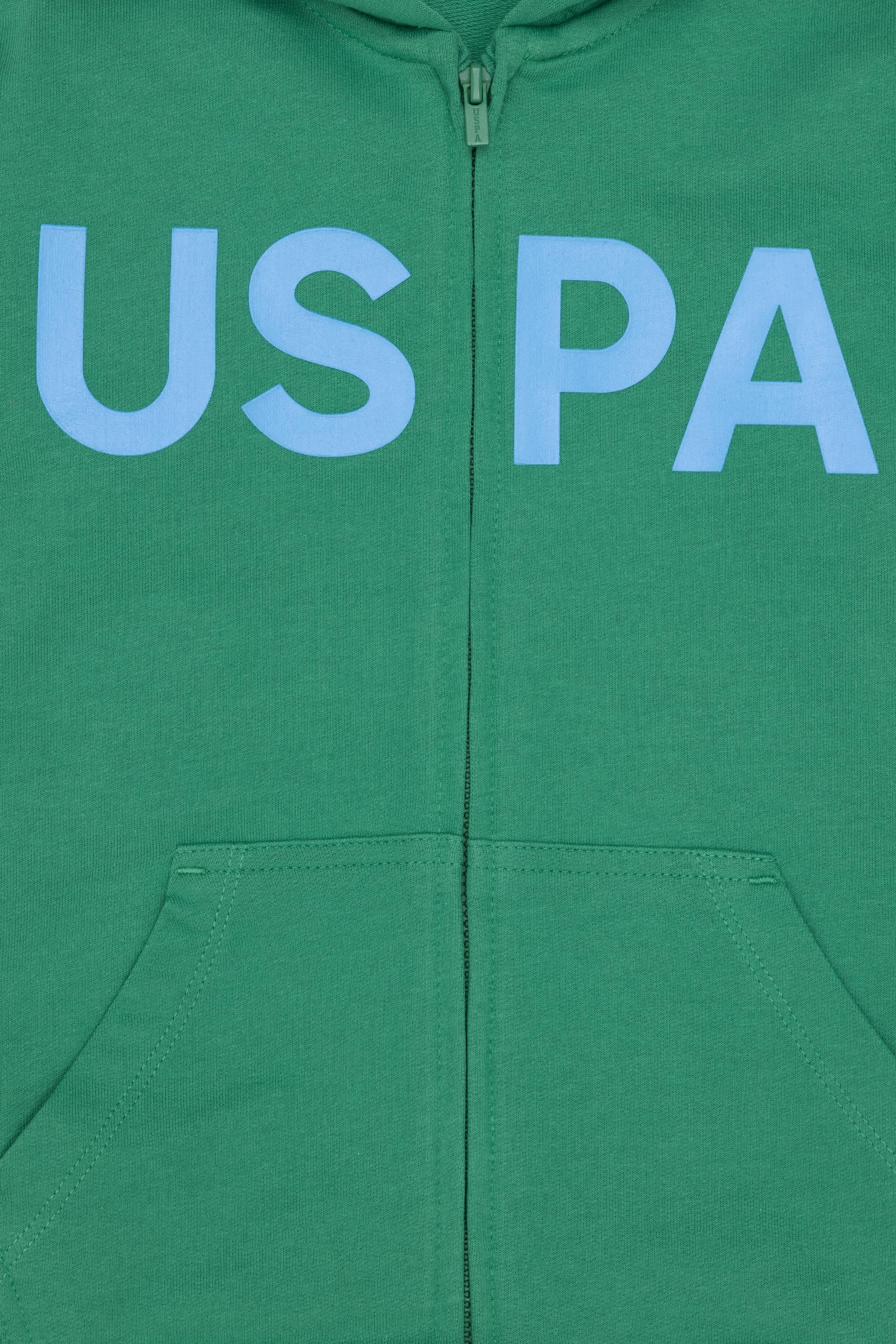 Erkek Çocuk Yeşil Basic Sweatshirt
