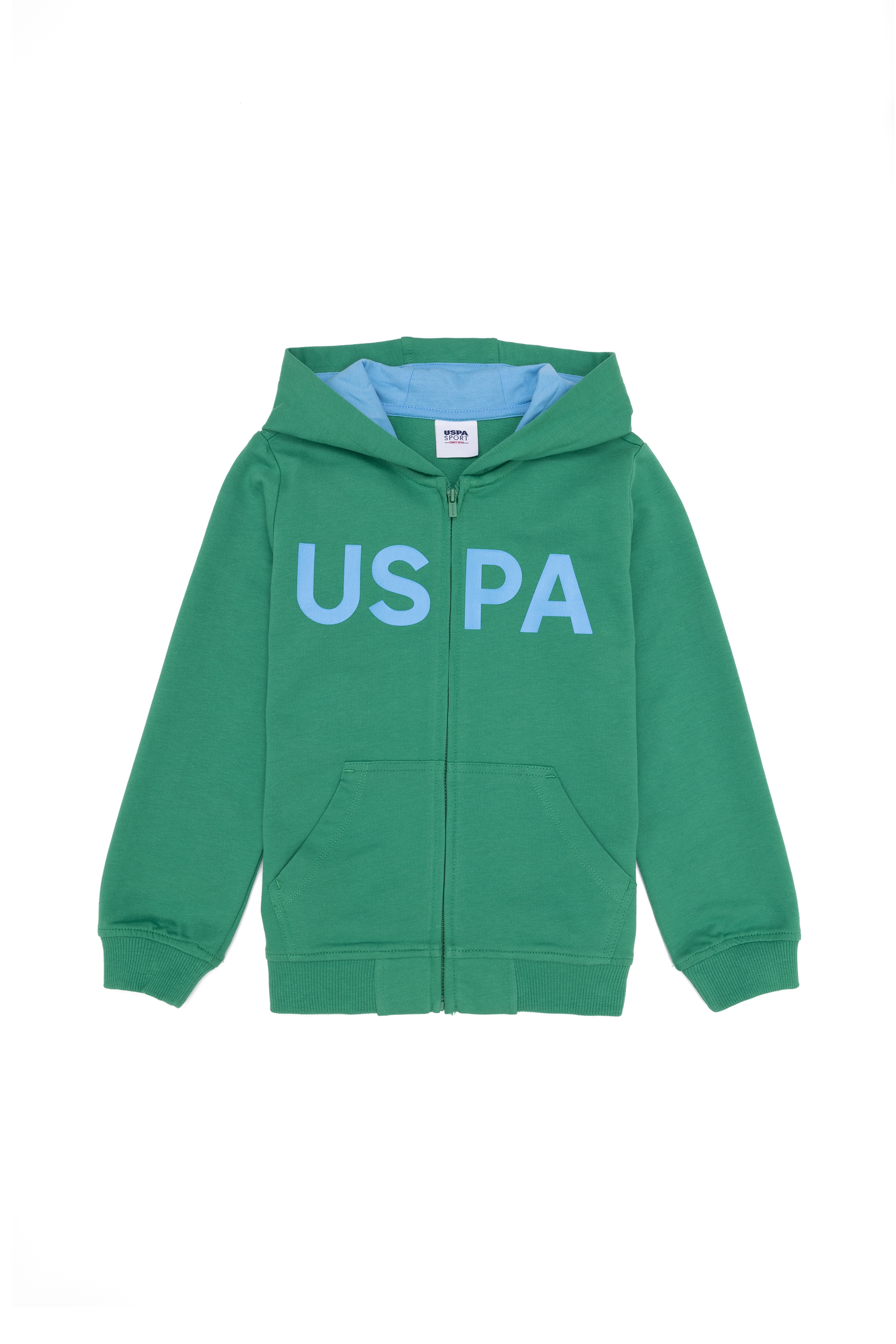 Erkek Çocuk Yeşil Basic Sweatshirt - Image 1