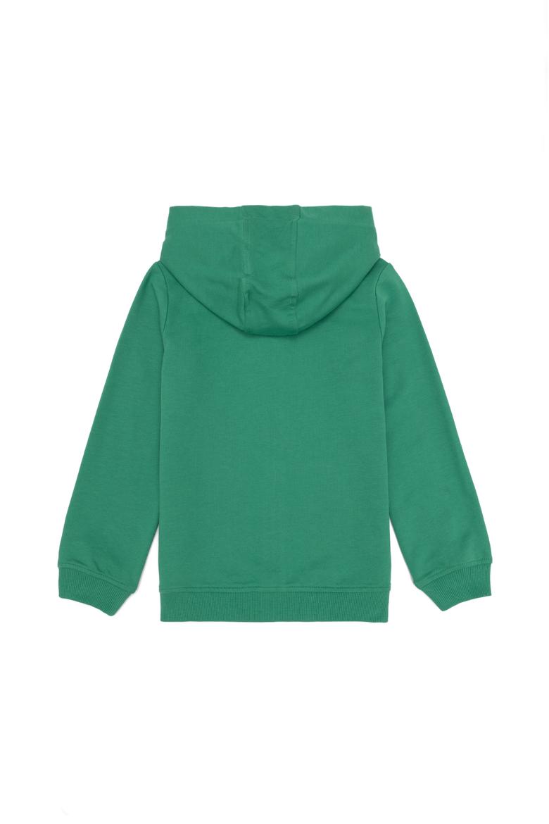 Erkek Çocuk Yeşil Basic Sweatshirt - 50266093029