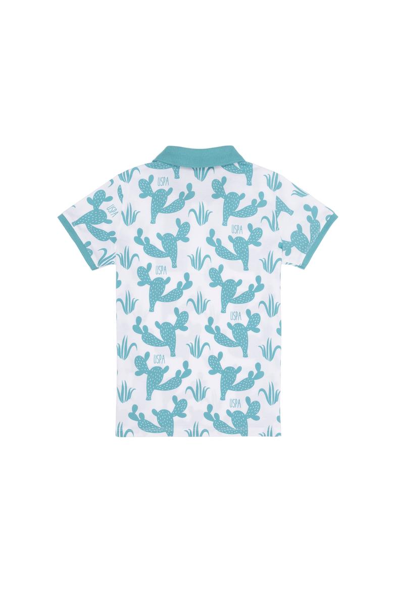 Erkek Çocuk Mint Yeşili Polo Yaka Tişört - 50263531017