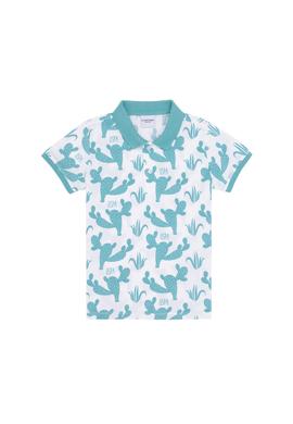 Erkek Çocuk Mint Yeşili Polo Yaka Tişört - 50263531017