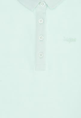 Kız Çocuk Su Yeşili Basic Polo Yaka Tişört - 50271864135