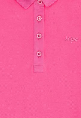 Kız Çocuk Pembe Basic Polo Yaka Tişört - 50271864018