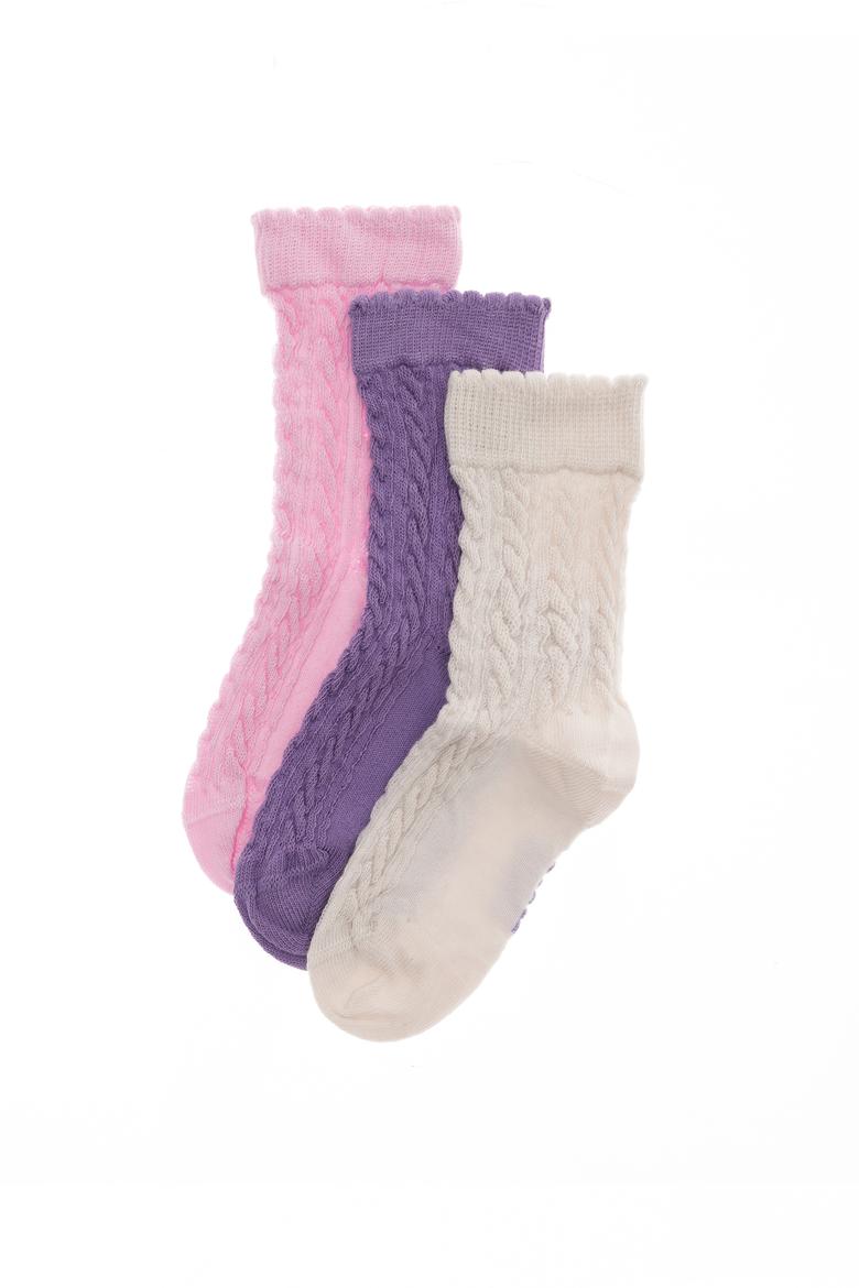 Kız Çocuk 3'lü Çorap