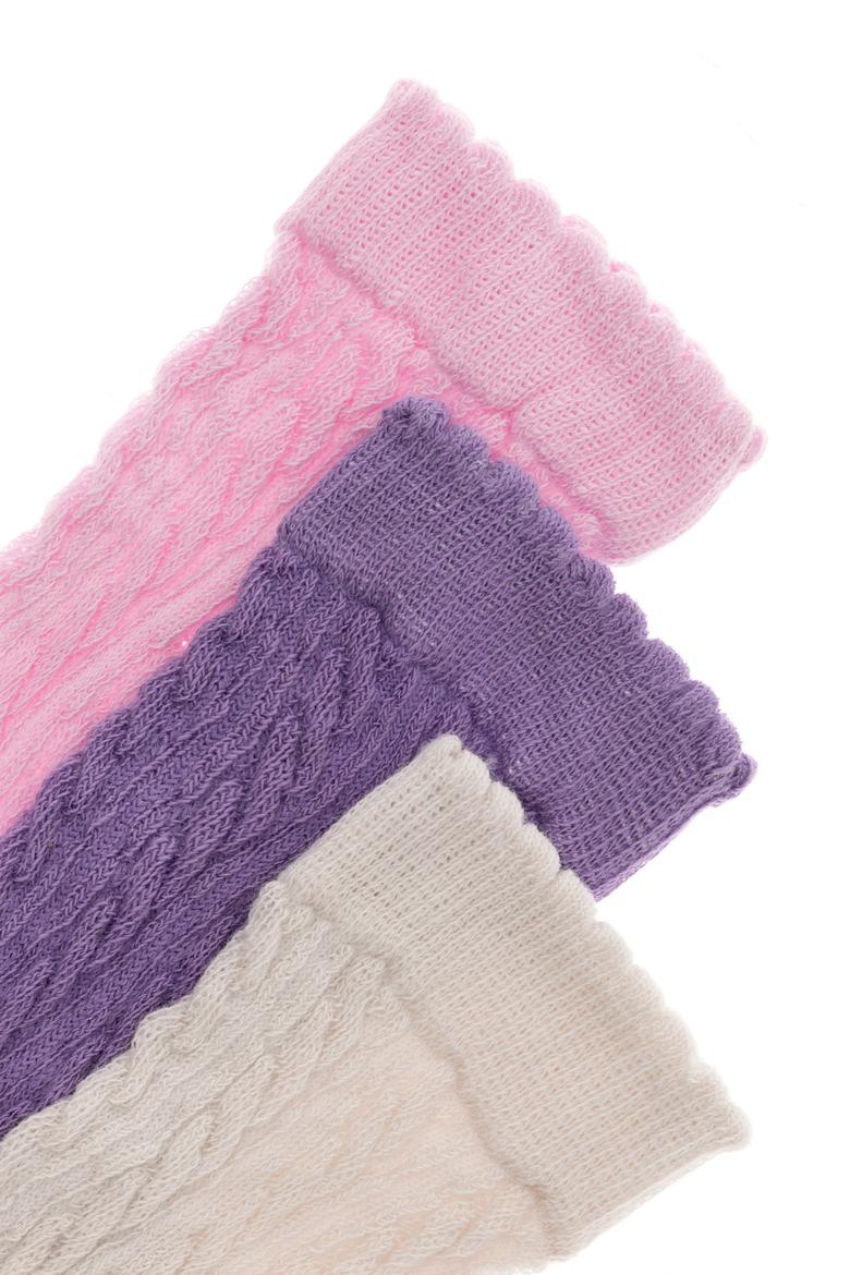 Kız Çocuk 3'lü Çorap - 50258090008