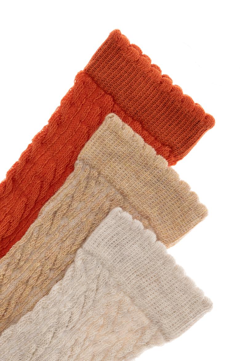 Kız Çocuk 3'lü Çorap - 50258090003