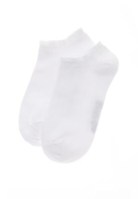 Kadın Beyaz 2'li Çorap - 50265727001