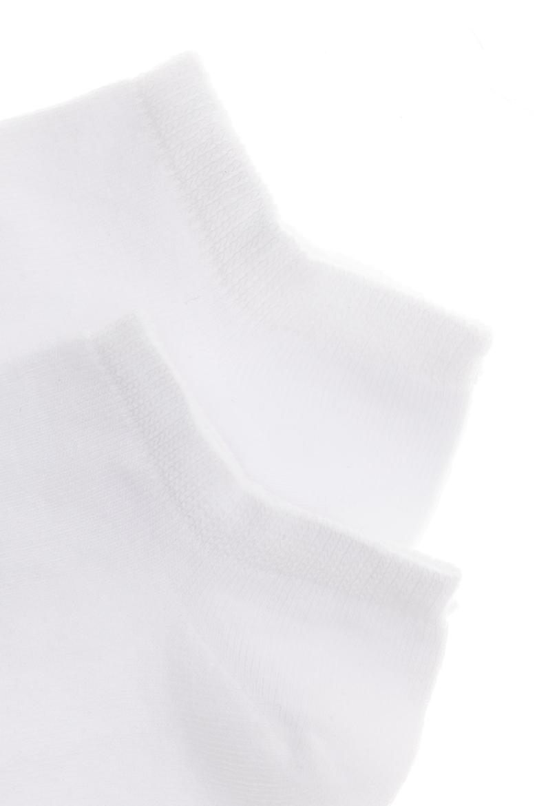 Kadın Beyaz 2'li Çorap - 50265727001