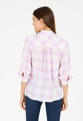 Kadın Manolya Uzun Kollu Gömlek - 50263645011