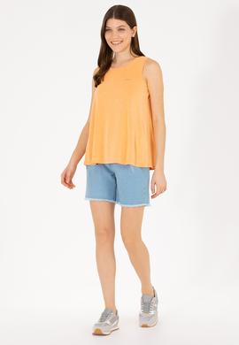 Kadın Açık Mavi Jean Şort - 50266240011