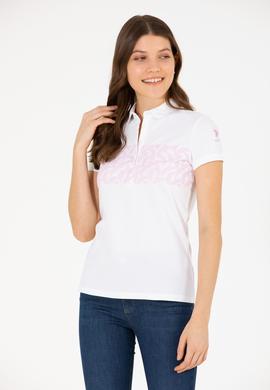 Kadın Manolya Polo Yaka Tişört - 50262938021