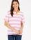 Kadın Pembe Polo Yaka Tişört