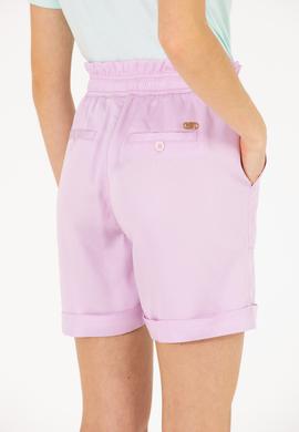 Kadın Manolya Dokuma Şort - 50263216020