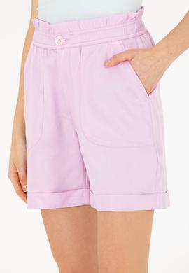 Kadın Manolya Dokuma Şort - 50263216020