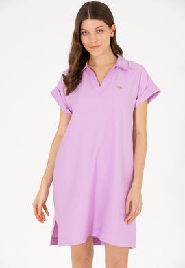 Kadın Manolya Dokuma Elbise - 50262591012