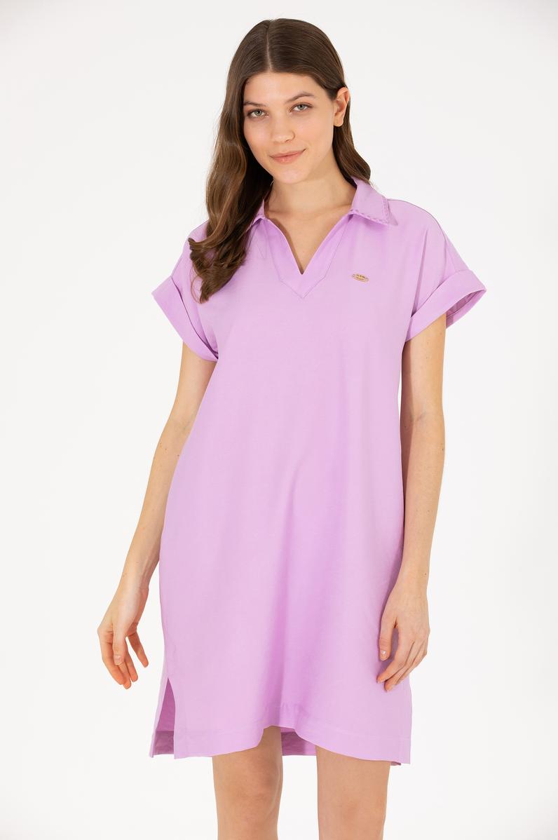 Kadın Manolya Dokuma Elbise