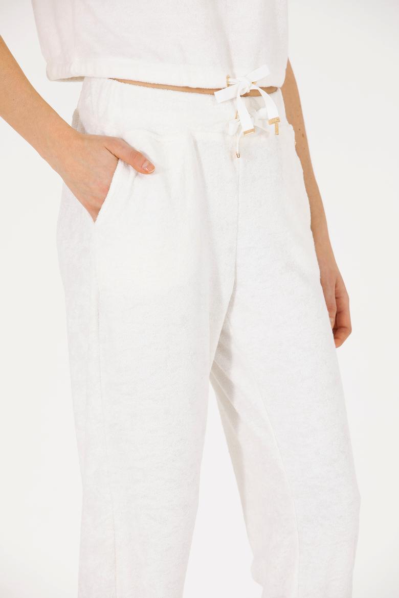 Kadın Ekru Jogger Eşofman Altı - 50265556003