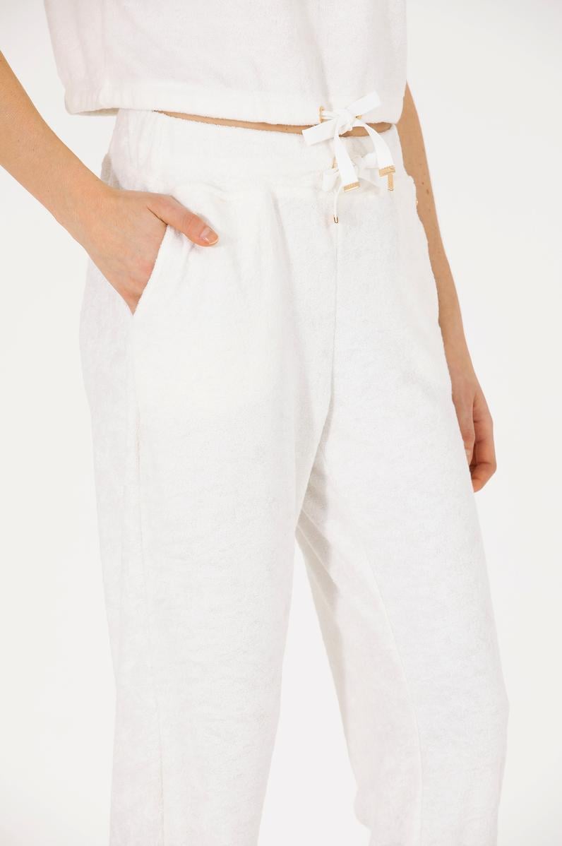 Kadın Ekru Jogger Eşofman Altı