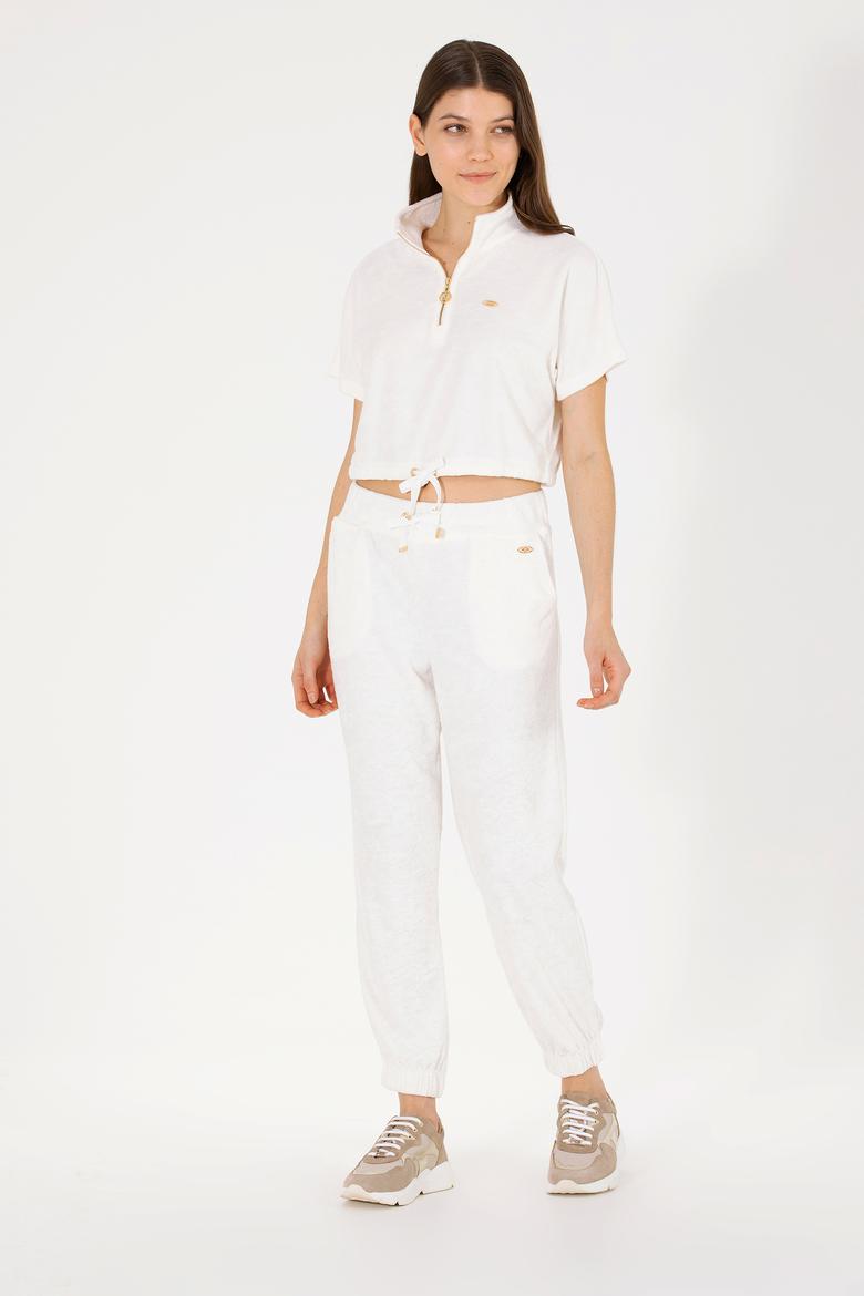 Kadın Ekru Jogger Eşofman Altı - 50265556003
